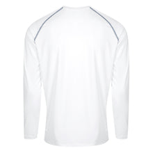 TSHELL MENS WHITE with CONTRAST STITCH