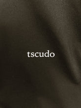 TSCUDO MENS BLACK with WHITE chest print